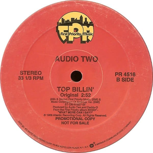Audio Two - Top Billin